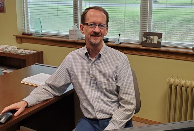 Mark Jones at the Bentonville CCOA Office